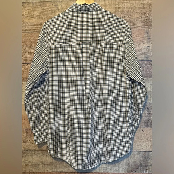 🌻Chaps Plaid Men’s Button Down LS Shirt sz Medium Office Business Casual - Picture 2 of 8